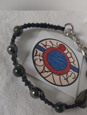 Knotwork & Stone Kitchy Keychain